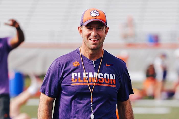 Clemson's 2024 class has moved into the top 6 of 247's Composite Rankings. (Credit: Clemson Athletics)
